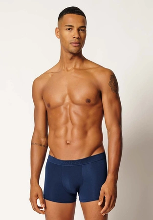 Men&#39;s boxer shorts made of bamboo Skiny navy blue 080319